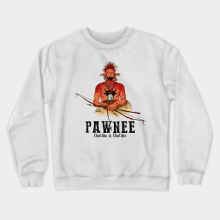 Pawnee Indian, Native American, Crewneck Sweatshirt